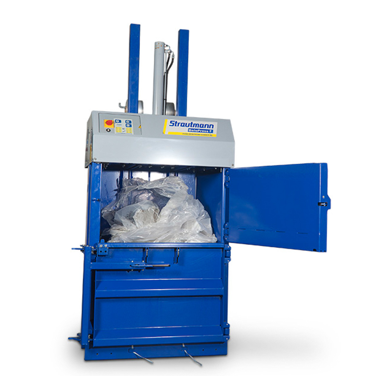 Presă verticală BP6 6t pentru compactarea cartonului și plasticului