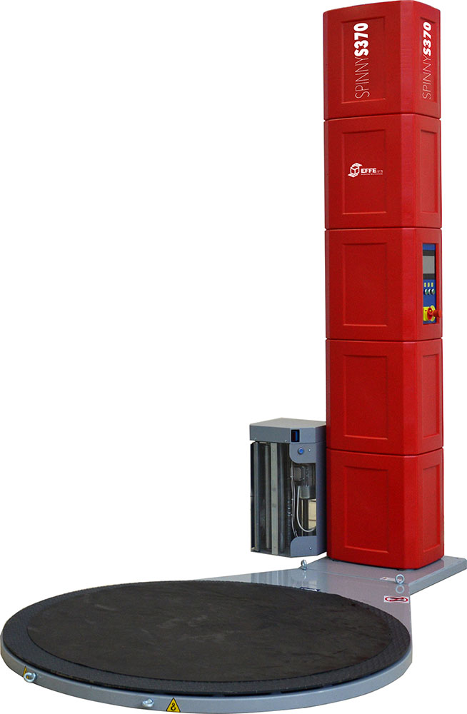 Mașină de înfoliat Spinny semiautomată S370 Datalogger.2